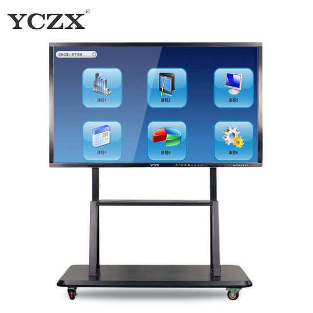 32 Inch Floor Standing Touch Screen All In One PC Computer 2K / 4K Optional